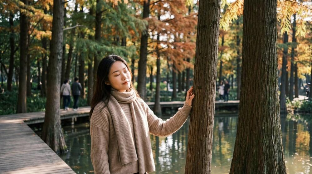 不必遠行的冬日森林浴:走進高雄凹子底落羽松,練習五感覺察與身心平衡