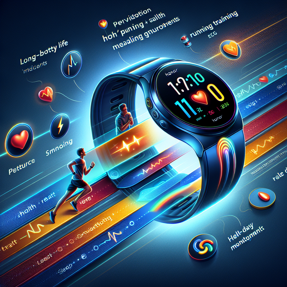 智慧手錶進入「預防健康」主戰場:從HONOR長續航與心電圖,到跑步訓練與日常健康管理新常態