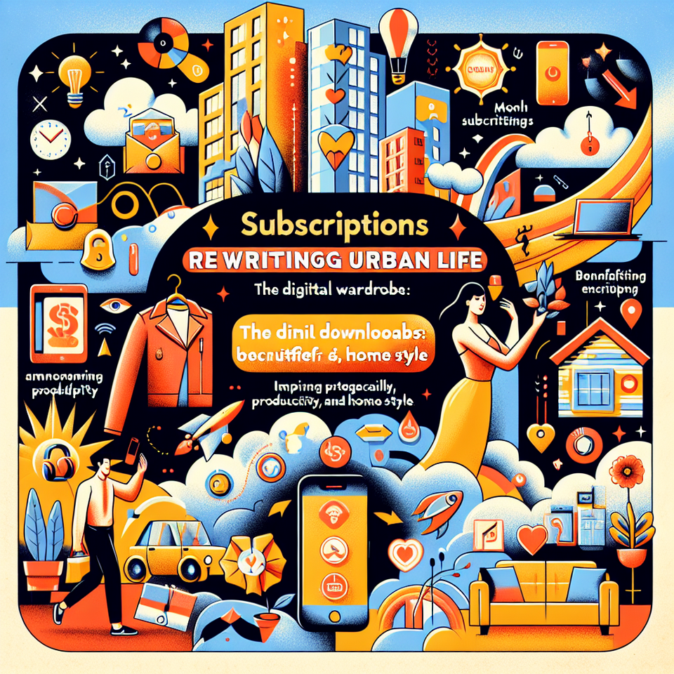 下載變少、付費變多:訂閱制如何改寫城市生活的「數位衣櫥」與居家風格