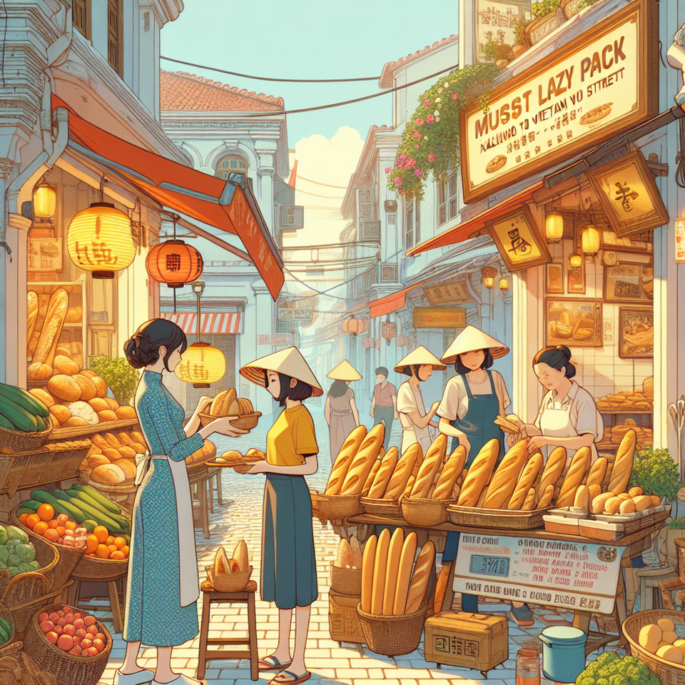 高雄大寮越南街必吃懶人包:巷弄現烤《LYNDA 法國麵包》把胡志明市早餐香帶回家