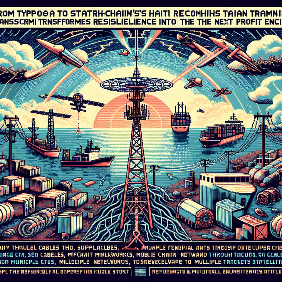 從颱風到星鏈:中華電「海地星空」把韌性變成下一波獲利引擎