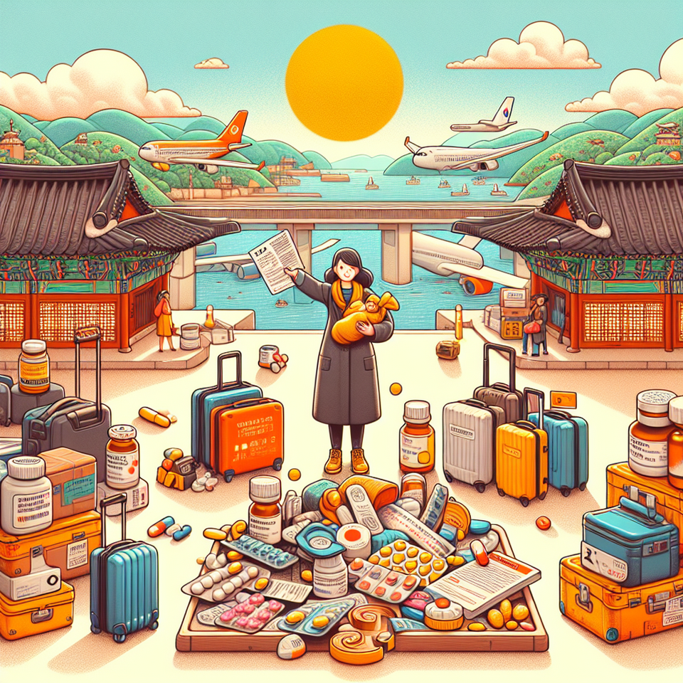 韓國自由行行李別亂塞！7種常見藥可能卡關：入境帶藥清單、處方箋準備與旅途中替代方案