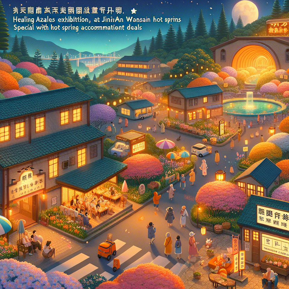 北海岸春日療癒提案：萬金杜鵑花展＋金山萬里溫泉音樂夜，順住一晚搶溫泉住宿優惠