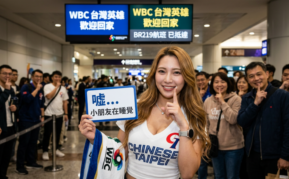 「嘘」不是冷場，是更暖的歡迎：WBC中華隊返台夜，陳傑憲讓桃機全場秒靜音
