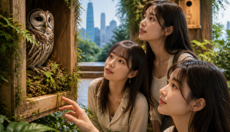 在信義區聽見森林：免費沉浸式《守護之巢》用五感把貓頭鷹的家帶回日常