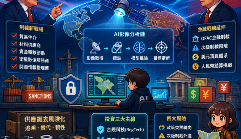 從「經濟怒火」到太空眼：川習會前的制裁升級，如何重塑AI、衛星影像與供應鏈投資地圖