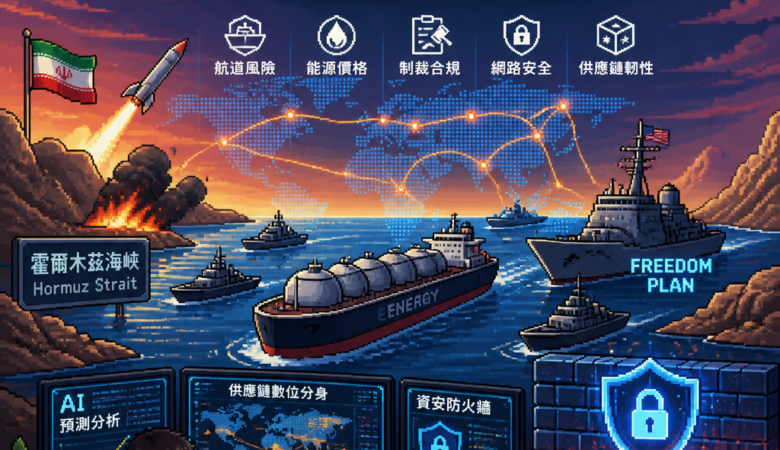 霍爾木茲危機升溫：能源航道變「地緣API」，AI 與供應鏈防火牆的下一個投資主線