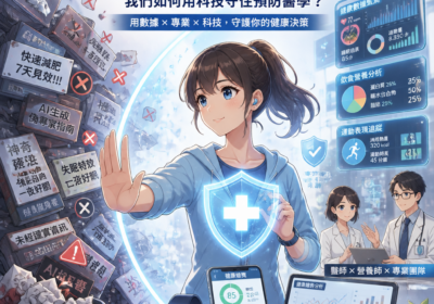 AI 健康書籍洪流下的信任危機：當「養生指南」變成數位垃圾，我們如何用科技守住預防醫學？