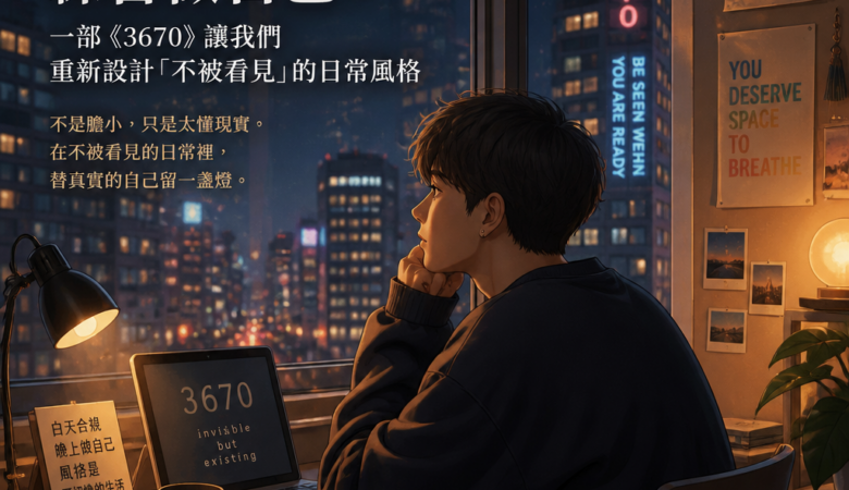 在城市的暗光裡練習做自己：一部《3670》讓我們重新設計「不被看見」的日常風格