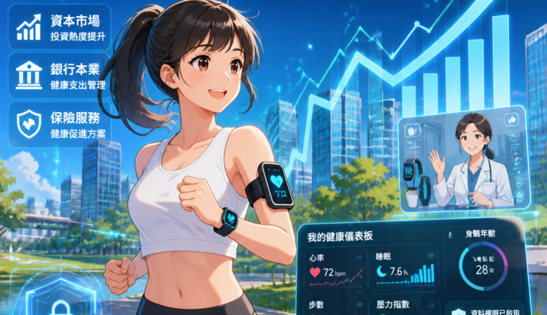 金控獲利噴發後：AI牛市如何加速「數位健康」資本流？一般人用預防醫學與運動科技把紅利留在自己身上
