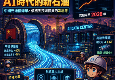 光纖成為AI時代的新石油：中國光通信爆單、價格失控與投資的冷思考