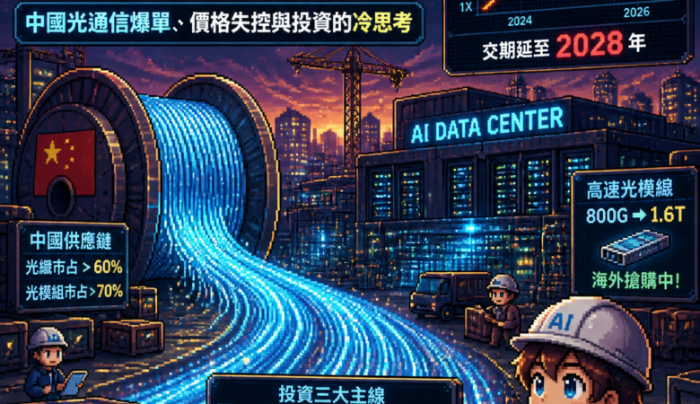 光纖成為AI時代的新石油：中國光通信爆單、價格失控與投資的冷思考