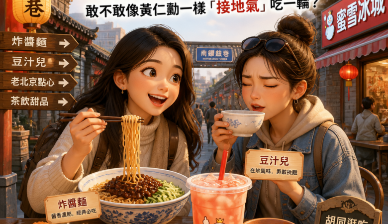 北京胡同小吃懶人包：炸醬麵、豆汁兒到蜜雪冰城，敢不敢像黃仁勳一樣「接地氣」吃一輪？