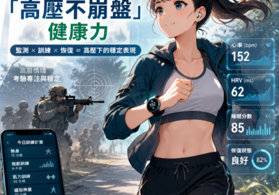 從班戰鬥射擊到身心韌性：用數據化訓練打造你的「高壓不崩盤」健康力