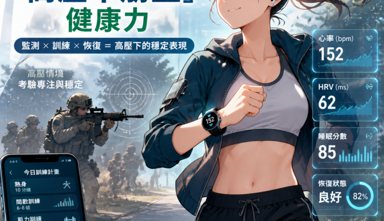 從班戰鬥射擊到身心韌性：用數據化訓練打造你的「高壓不崩盤」健康力