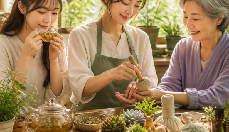 把春天帶進長照與家裡：從花草茶到微型庭園的五感森林療癒練習