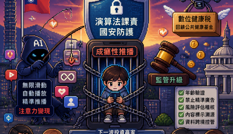 演算法國安與「數位健康稅」時代來了：社群監管升級下，誰是下一波AI與資安投資贏家？