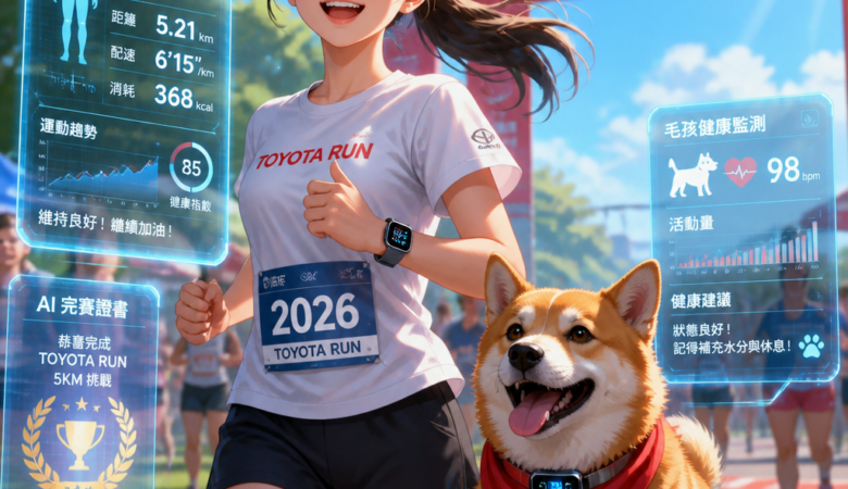 當路跑遇上 AI 與毛孩：從 TOYOTA RUN 看見預防醫學、數位健康與「陪伴式運動」新趨勢