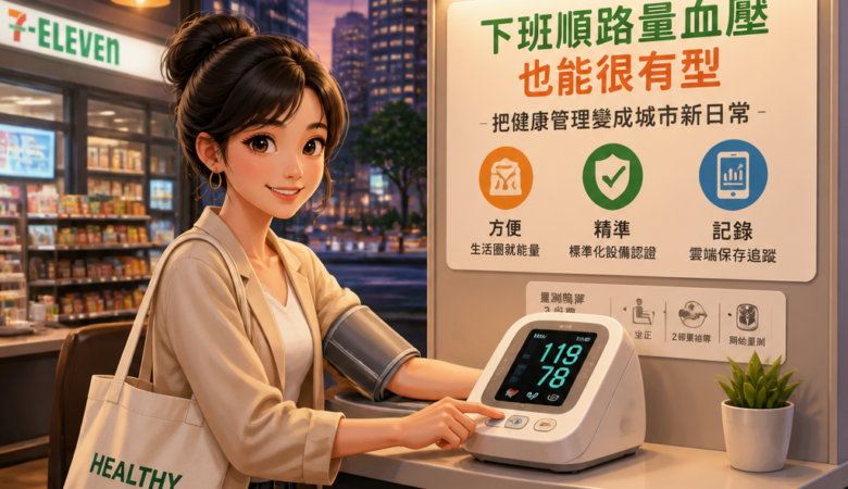 下班順路量血壓也能很有型：安心血壓站把健康管理變成城市新日常