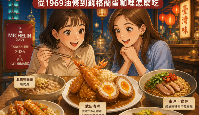 2026必比登新入選13家：評審怦然心動的6道菜色，從1969油條到蘇格蘭蛋咖哩怎麼吃