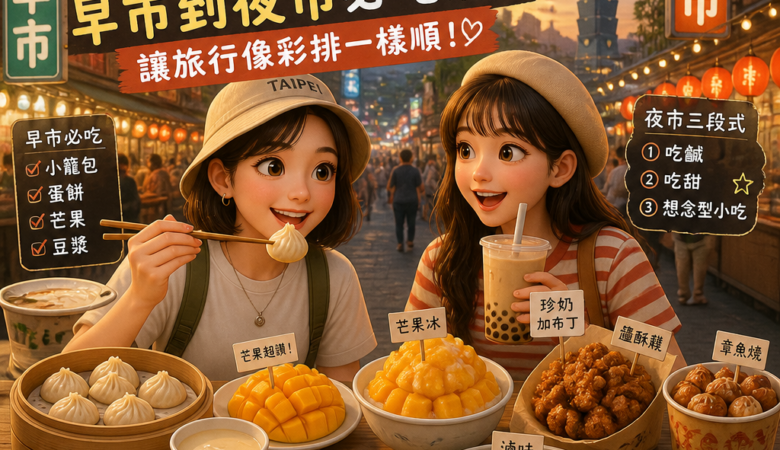 跟著P1Harmony用味蕾走台北：早市到夜市必吃清單，讓旅行像彩排一樣順