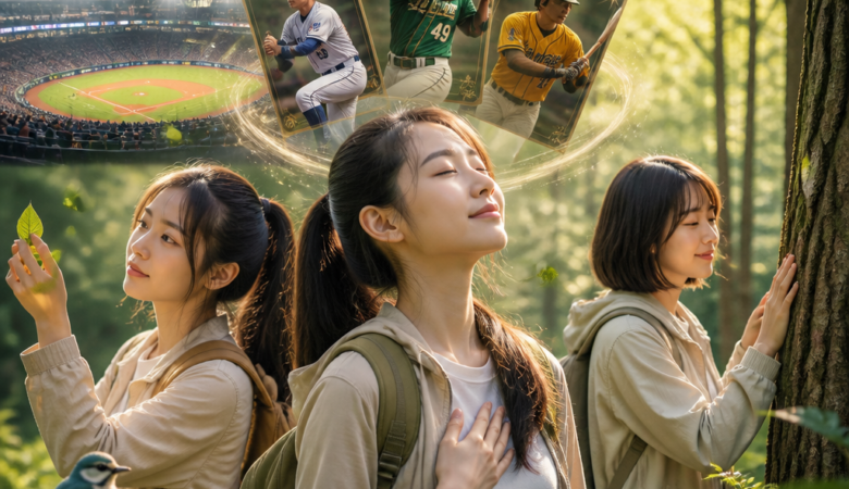 從大巨蛋到森林心靜：看棒球「傳奇卡」如何提醒你用五感回到身心平衡