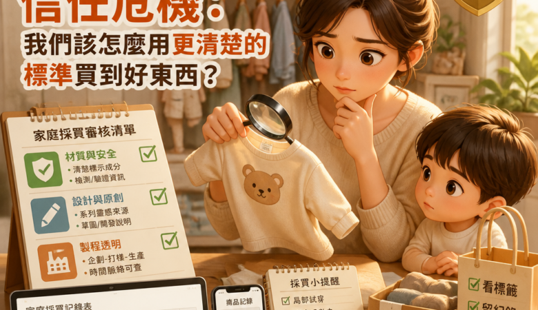 網紅親子品牌的信任危機：我們該怎麼用更清楚的標準買到好東西？