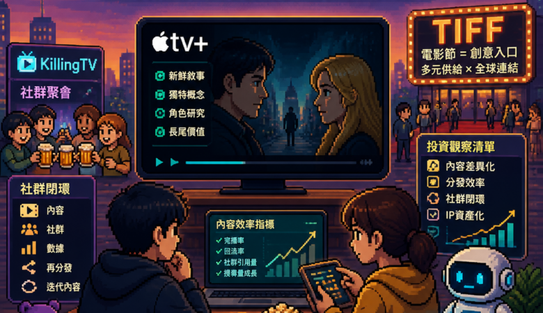 從Apple TV的「新鮮敘事」到影視投資：用內容平台洞察下一輪科技紅利