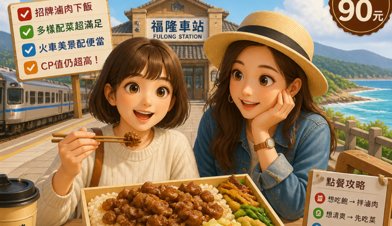 福隆便當90元還划算？北海岸旅人必吃：用料、口味與點餐攻略懶人包