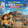 2026高雄哈瑪星必吃必逛：大港閱冰吸逾4萬人次，順遊駁二棧貳庫旗津的夏日行程攻略