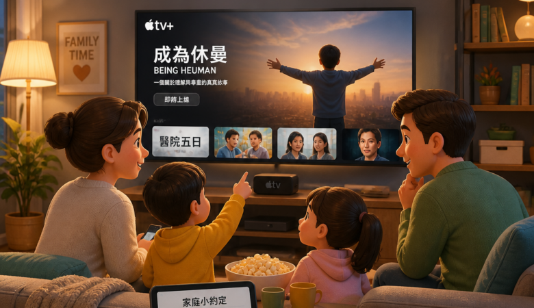 Apple TV 的新片單也在教你：把家裡的親子時間安排得更聰明