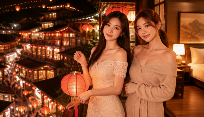 九份紅燈籠祭住宿怎麼選？提燈夜遊＋霹靂布袋戲限定體驗的溫泉/民宿優惠全攻略