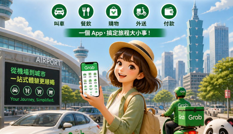 Grab 併熊貓延長審議：叫車外送之外，你的下一趟旅行更該用「Grab 平台」怎麼玩？