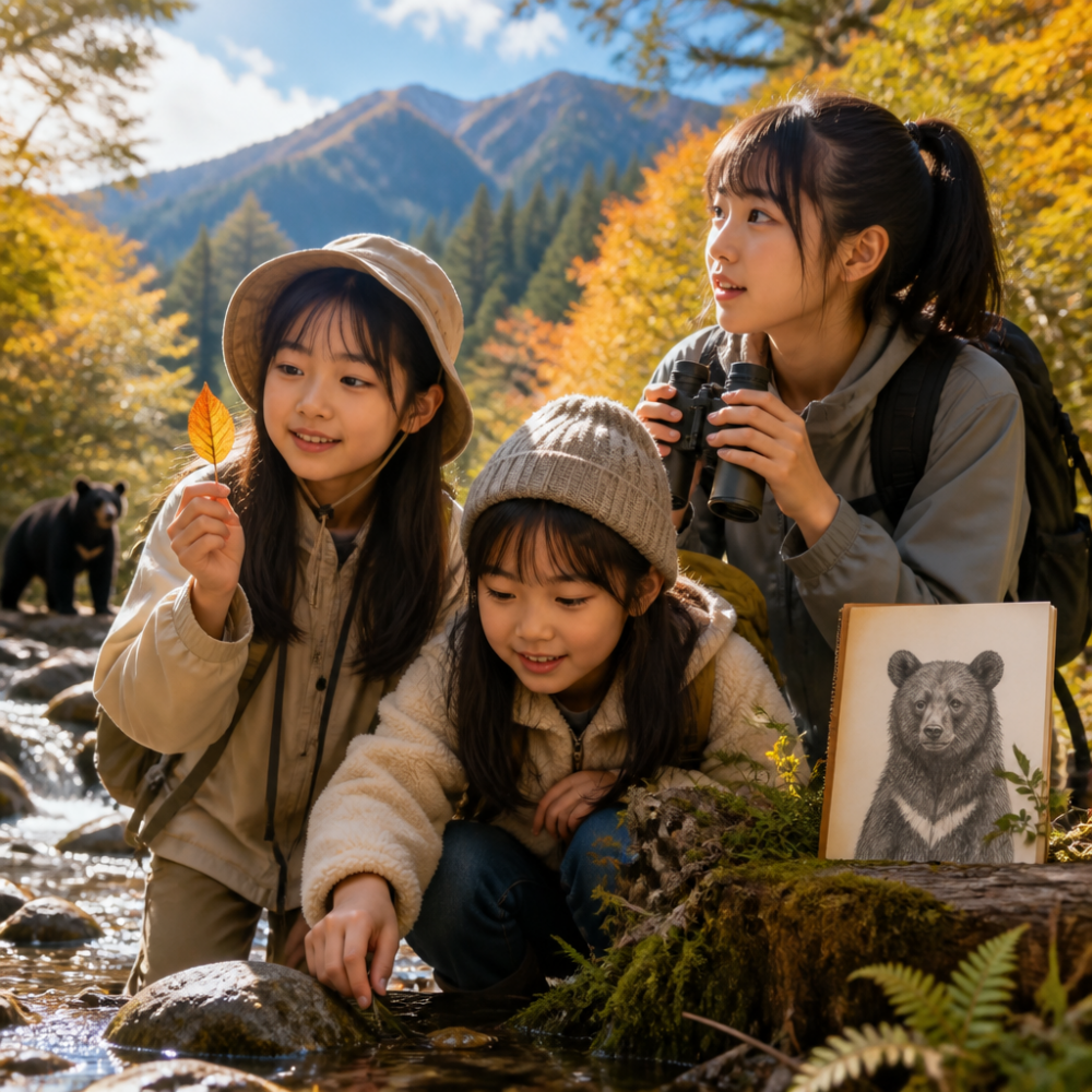 秋日玉山下的五感課：Ma’aivul原遊繪：帶孩子走入森林、看見黑熊與身心平衡
