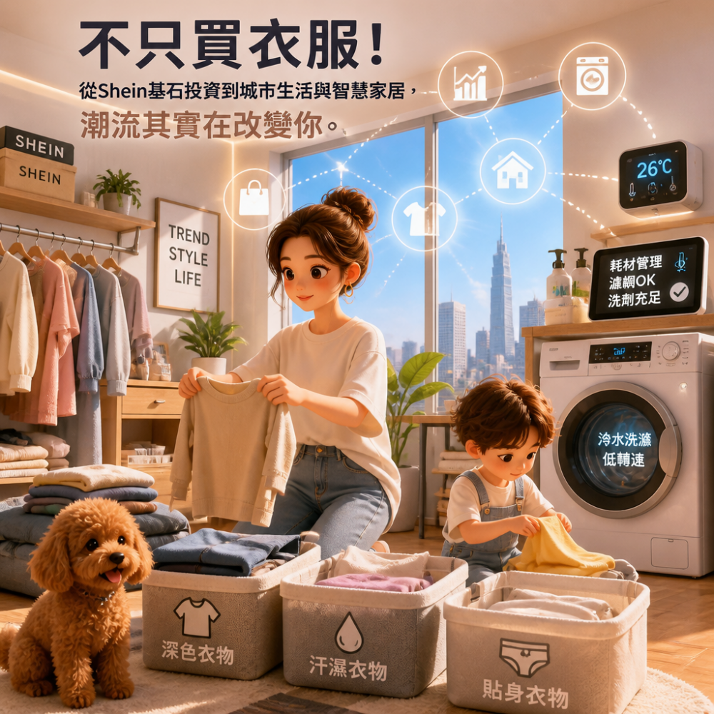 不只買衣服!從Shein基石投資到城市生活與智慧家居,潮流其實在改變你