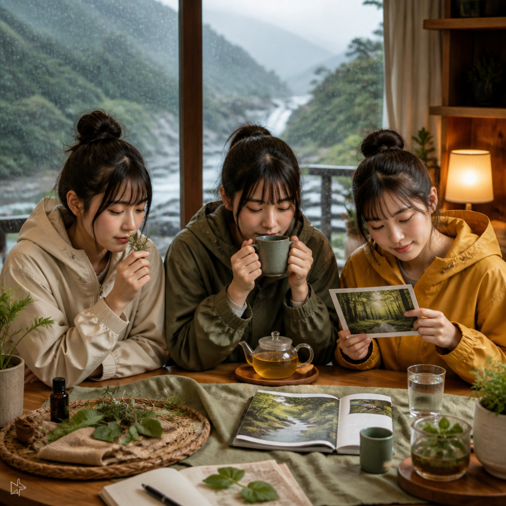 豪雨封山,也是一種療癒:用五感覺察把森林學會「暫停」