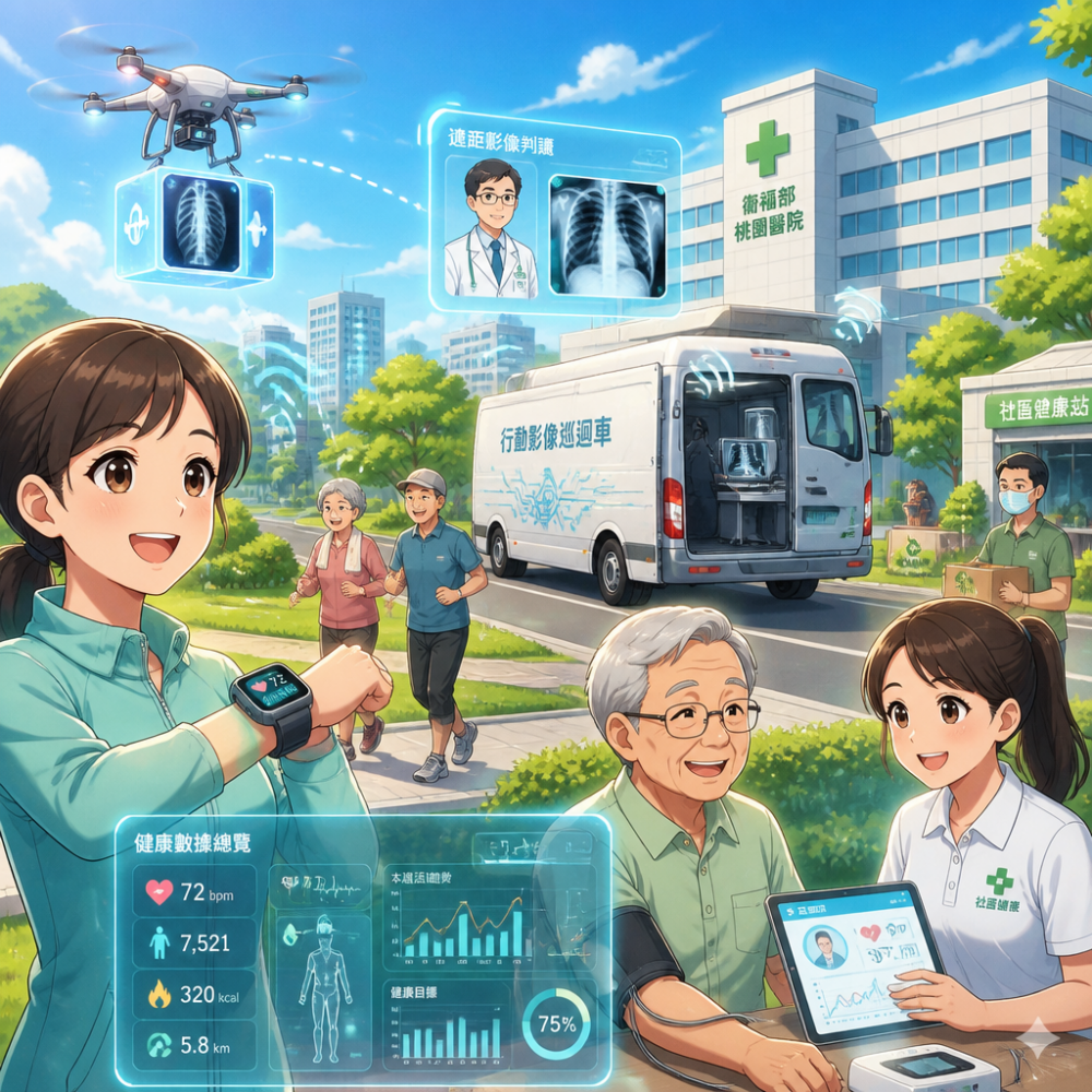 智慧醫療串健康:當影像移動成為新預防力量
