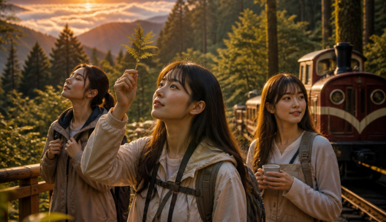 中秋不必開車也能做森林療癒：用阿里山五感覺察過兩天一夜