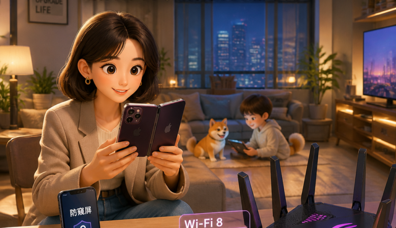 手機越來越「可折可防」：iPhone Ultra、華為防窥屏，還有Wi‑Fi 8回家怎麼穿搭與升級