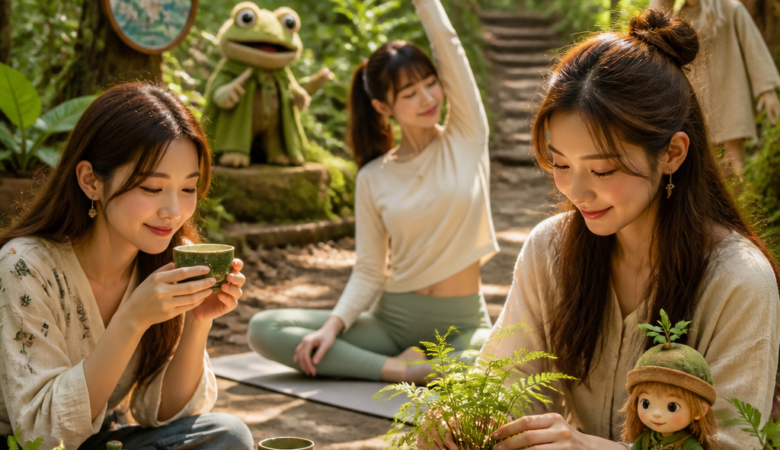 在東眼山轉角遇見「偶」：森林療癒五感練習，讓親子身心一起回平衡