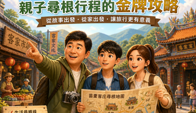 胡瓜牽兒女金鐘圓夢：把客庄旅行變成親子尋根行程的金牌攻略
