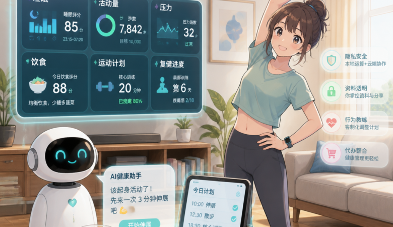 家用AI智能体要進入客厅：從照護行為到運動健康的下一波數位轉型